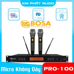 Micro Không Dây BOSA Pro100