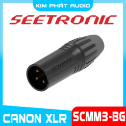 Jack Canon Đực Seetronic – SCMM3-BG