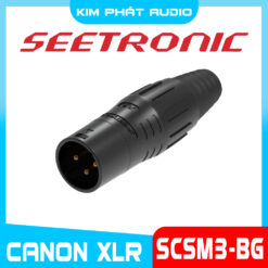 Jack Canon Đực Seetronic – SCSM3-BG